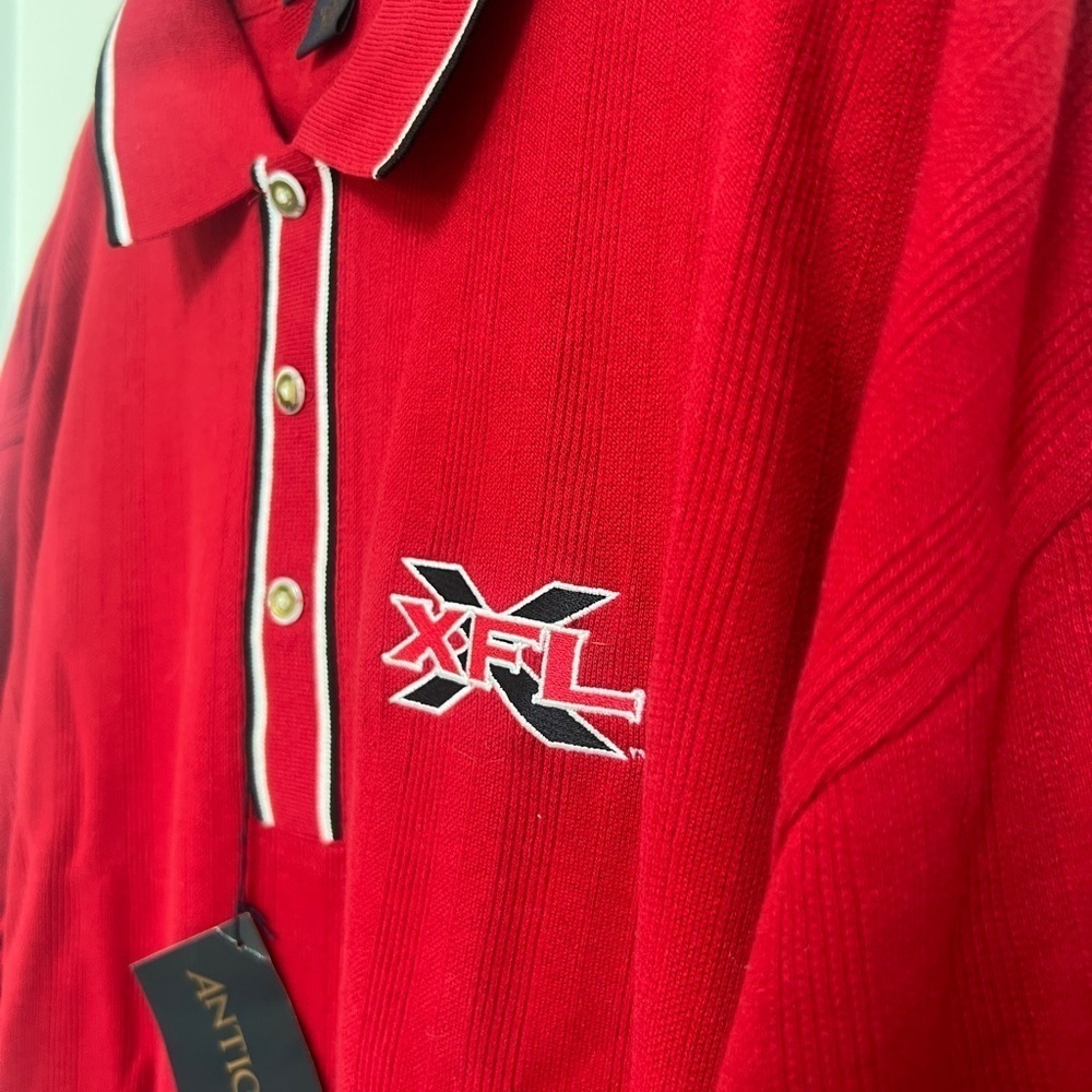 ANTIGUA  XFL Golf Polo New with Tags Size XL - Picture 3 of 6